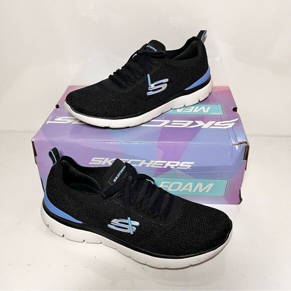 Skechers Sneak Peek Summits Vegan Washable Knit Slip-On Sneaker - Picture 1 of 6
